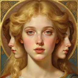 face of feminine perfection!! concept art portrait of young wife blessed by god with ever - increasing physical mental perfection, blonde, symmetrical! intricate, sensual features, highly detailed, biblical!! holy perfection!! digital painting, artstation, smooth, sharp focus, illustration, art by artgerm and greg rutkowski and alphonse mucha