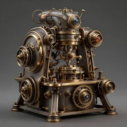 machine, steampunk, edo style, lilia alvarado, highly detailed, smooth, sharp focus