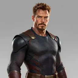 hearts of iron 4 character portrait of tony stark, trending on artstation, character portrait, ylva ljungqvist, paradox interactive