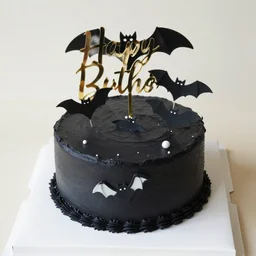 bat birthday cake,