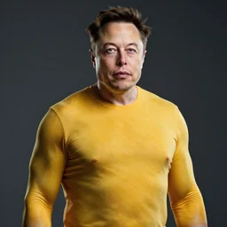 elon musk with the body of a humanized mango, highly detailed, extremely high quality, hd, 4 k, 8 k, professional photographer, 4 0 mp, lifelike, top - rated, award winning, cinematic, realistic, detailed lighting, detailed shadows, sharp, no blur, edited, corrected, trending