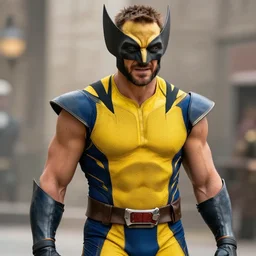 Tom Hardy in wolverine Suit 4K quality Photorealism