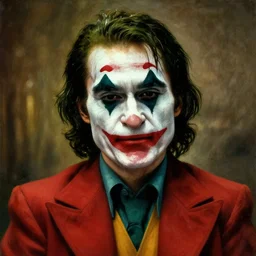 tom cruise as the joker, portrait, oil painting, old masters, rembrandt light, classic, cinematic, highly detailed, 8 k