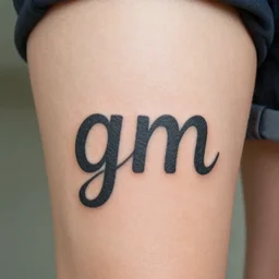 closeup leg tattoo that reads gm, by annie leibovitz and steve mccurry, natural light canon eos c 3 0 0, ƒ 1. 8, 3 5 mm, 8 k, medium - format print