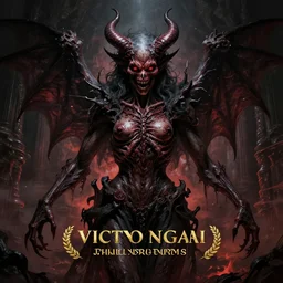 symmetry!! stunning portrait of a demon by victo ngai, dark colors, dynamic lighting, horror!! body horror, hell, baroque, digital art, winning award masterpiece, fantastically beautiful, illustration, aestheticly inspired by beksinski and dan mumford, trending on artstation, art by greg rutkowski and h r giger and david cronenberg, 8 k