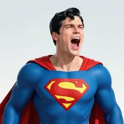 Superman yelling++