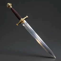 highly realistic and detailed longsword, digital art, artstation