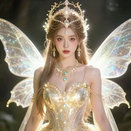 portrait of sexy fairy princess, glowing, ornate and intricate jewelry, jaw dropping beauty, glowing background lighting, white accent lighting, hyper detailed, fairy tale, 4 k octane render