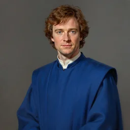 portrait of a man that resembles matt smith, wearing the blue robes of a senator, star wars expanded universe, he is about 3 0 years old, highly detailed portrait, digital painting, artstation, concept art, smooth, sharp foccus ilustration, artstation hq by greg rutkowski
