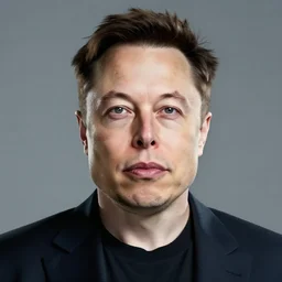 artistic impression of elon musk