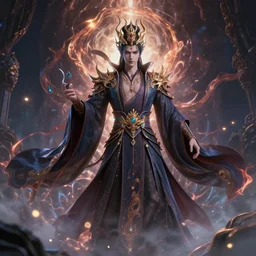 the heavenly demon, stunning digital art