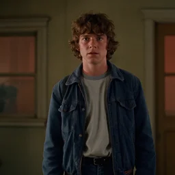 film still of jim hopper as mike wheeler in stranger things, 8 k