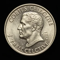 a coin in the style of the Corpus Collective, ultra realistic, highly detailed, 4k quality photo