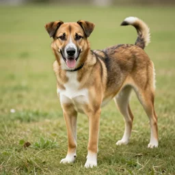 a cow - dog - hybrid, animal photography