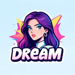 dream diffusion logo modern pop art trending on artstation