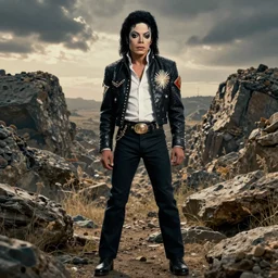 a weird dwane the rock and michael jackson hybrid in the new movie directed by joss whedon, movie still frame, promotional image, critically acclaimed, symmetrical shot, idiosyncratic, relentlessly detailed, limited colour palette