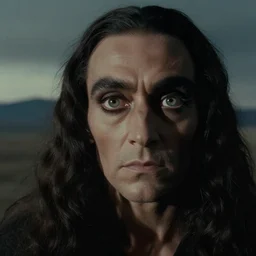 the creature that looked me in the eye, film still from the movie directed by denis villeneuve with art direction by salvador dali, wide lens