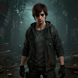 Screenshot of Sergey Brin as a survivor in Dead By Daylight