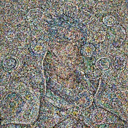 portrait of beautiful young man, warhammer, japanic style, cyberpunk, a lot of scars, more and more flowers, blue head, green side, the middle ages, highly detailed, artstation, illustration, art by jean delville, 8 k quality