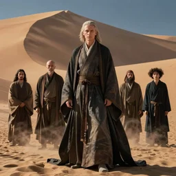 gene gesserit from dune, photorealistic by michael komarck, greg rutkowski, victo ngai, artgerm, willem claesz heda and j. dickenson