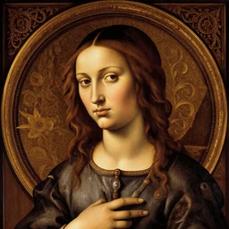c - 3 p 0, elegant portrait by sandro botticelli, detailed, symmetrical, intricate