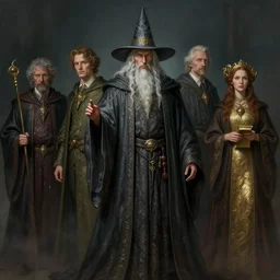 wizard, wizard clothes, fantasy diffuse lighting, fantasy, intricate, elegant, highly detailed, lifelike, photorealistic, digital painting, artstation, illustration, concept art, smooth, sharp focus, art by john collier and albert aublet and krenz cushart and artem demura and alphonse mucha
