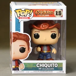 A funko pop of Chiquito de la Calzada