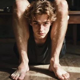 guy with hands instead of feet