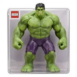 donald trump as the hulk, action figure playset