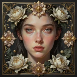 symmetry!! portrait of floral! borderlands 3 psycho, intricate, elegant, highly detailed, digital painting, artstation, concept art, smooth, sharp focus, illustration, art by cedric peyravernay, 8 k, masterpiece, realistic eyes