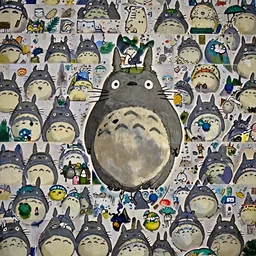 photograph from the live action reproduction of My Neighbor Totoro 1959