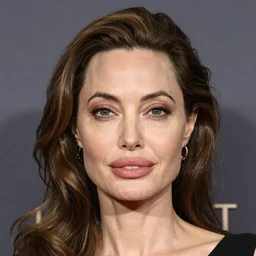 portrait of Angelina Jolie in the style of Terry Richardson, award-winning, detailed, 82 mm sigma art, close up