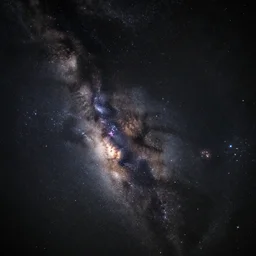 a vast scene of stars in space, 8 k resolution, telescopic imagery