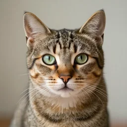a portrait image of a cat 1 4 2 1 1 2 3