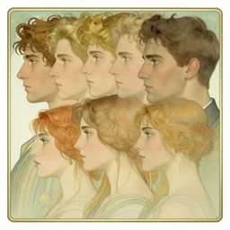side profile portrait, imogen poots paladin, by eve ventrue, casey weldon, charles vess, martine johanna, artgerm, jakub rebelka. art nouveau. neo - gothic tarot card by mucha. dota. swirly intricate linework background. gaudy colors, sharp edges. ultra clear detailed. 8 k. elegant. octane render