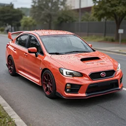 a 2019 WRX made of bacon