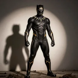 trump as the next black panther superhero, sharp