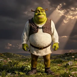 rowan atkinson as shrek