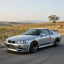 Nissan Skyline, Khyzyl Saleem, ArtStation