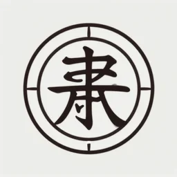 cursed magical circle sigil icon kanji