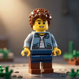 Tim Burgess as a Lego figure