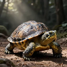 mitch mcconnell as a turtle, hyper - realistic
