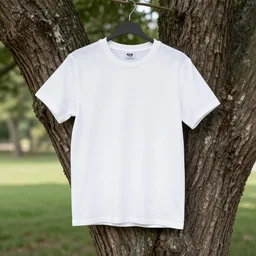 a tree wearing a tshirt
