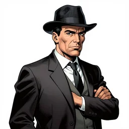 An illustration of detective columbo by Jack Kirby, high quality, sharp detail