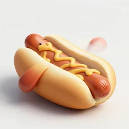 photo of a hotdog in the shape of snoop dog, 8 k