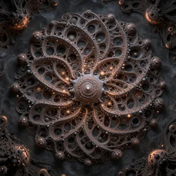 deep mandelbulb landscape, ego death, intricate, psychosis, ayahuasca, ultra detailed, science