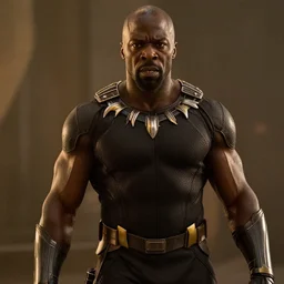 film still of Charlie Murphy as Killmonger in Black Panther movie
