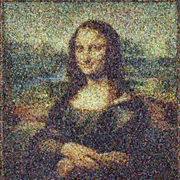 Mona Lisa oil on canvas by Umberto Boccioni, seductive look, vivid colors, hyperdetail HQ