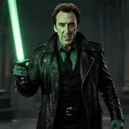 Nicolas Cage as the Green Goblin