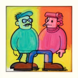 artwork in the style of andypants